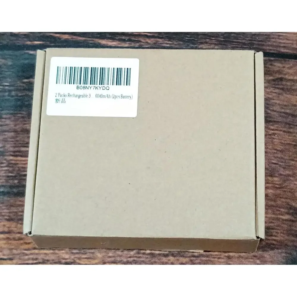 Rechargeable Digital‎ Video Camera Battery Pack (2-Pack)